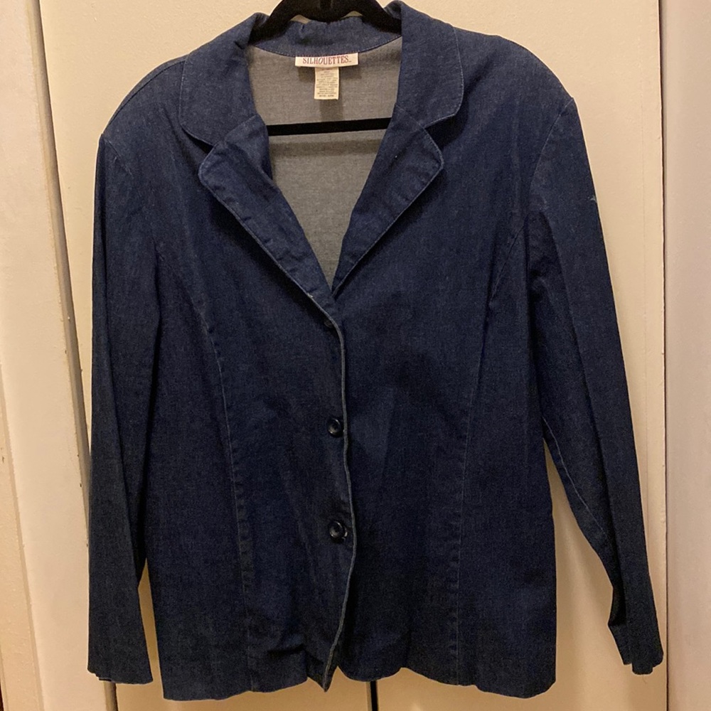 Silhouettes Denim Blazer